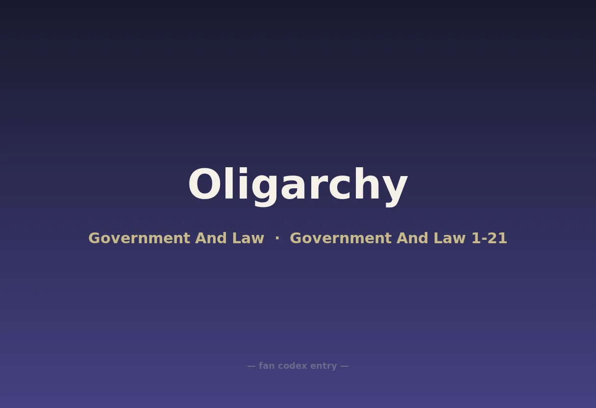 Oligarchy